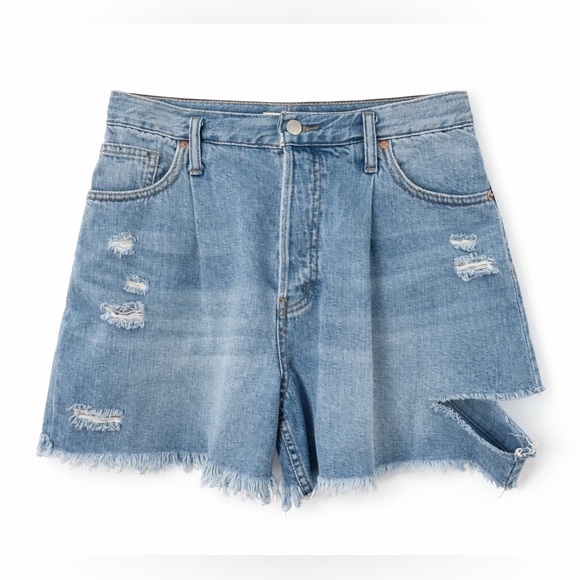 Free People Pants - We The Free 28 Cut off Cotton Denim 0201 Button Fly Frayed Jean Shorts people